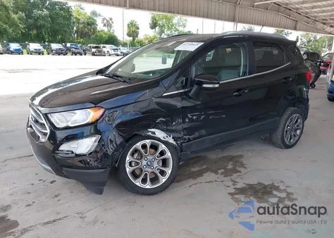 2020 Ford Ecosport Titanium z USA, uszkodzony, nr VIN MAJ6S3KL4LC391823